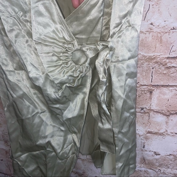 Anthropologie Iridescent Wrap Vest Size Medium NWT - Picture 6 of 9